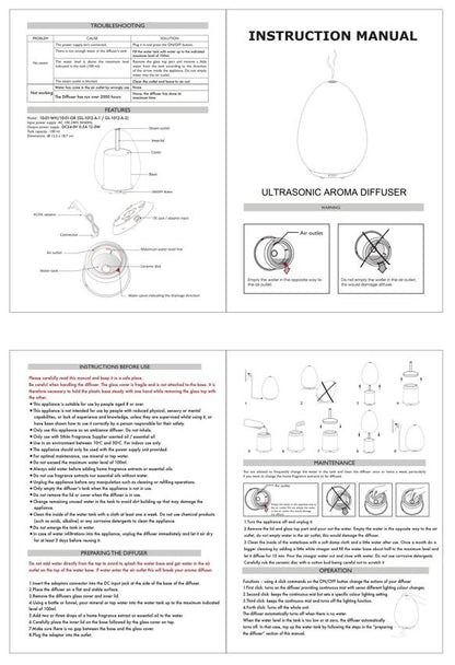 Aroma Diffuser Marble Edition