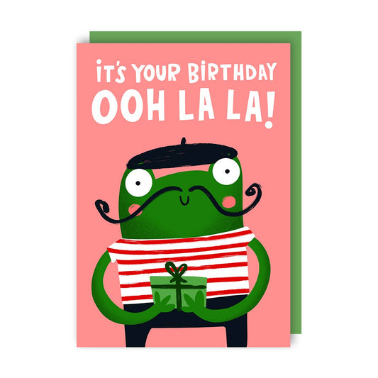 It's Your Birthday Oh La La! Greeting Card