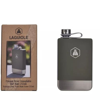 Laguiole Stainless Steel Flask