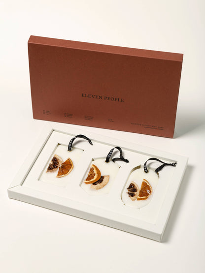 Eleven People Wax Bar Pack Of 3 (Bergamot, Mandarin & Basil)