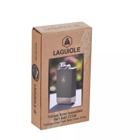 Laguiole Stainless Steel Flask
