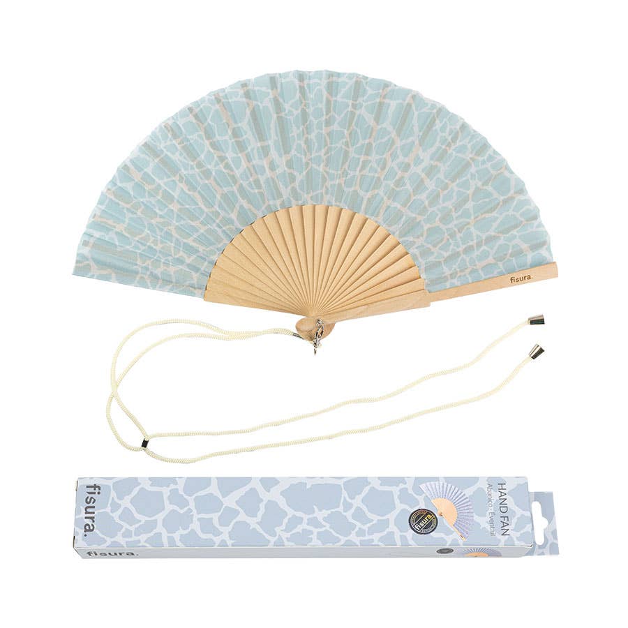 Clear Water Effect Hand Fan