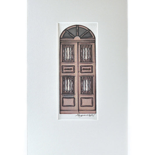 Stephanie Borg Wooden Doors H 48cm