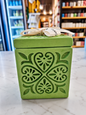 Small Cube Maltese Heart Green