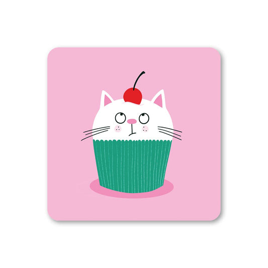 Cat Cupcake Coaster
