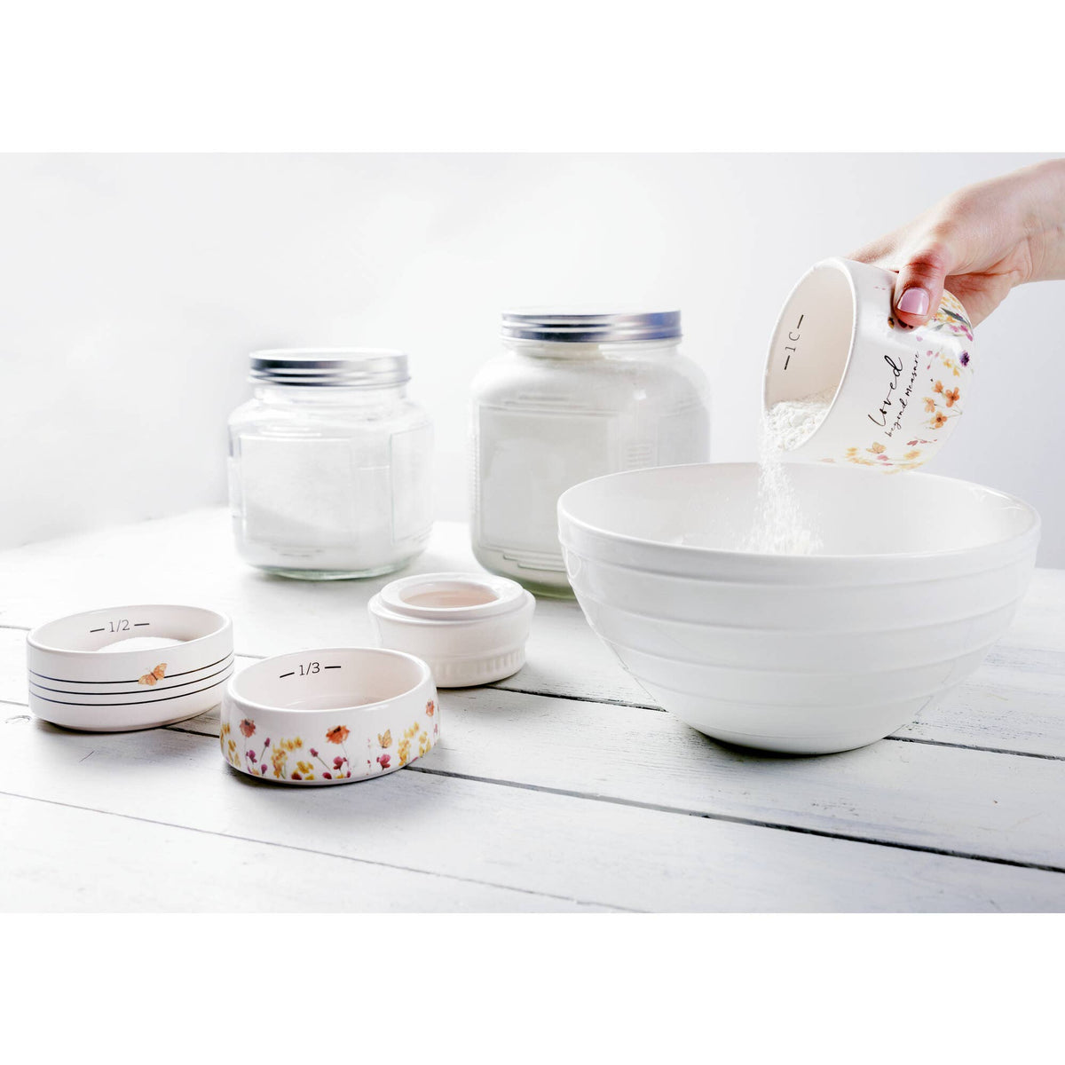 Loved Beyond Mesaure -Stackable Measuring Cups