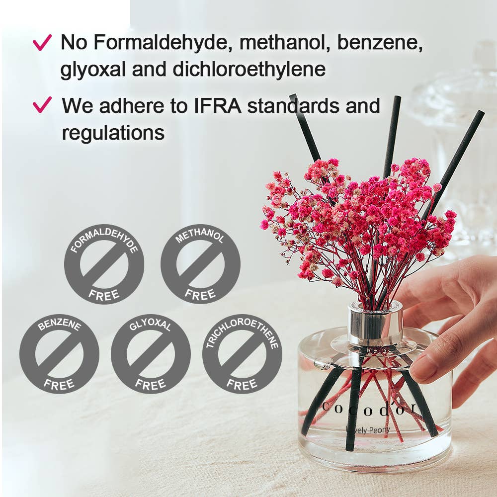 Cocodor Flower Diffuser 120ml (4.0oz) Rose Perfume Fragrance