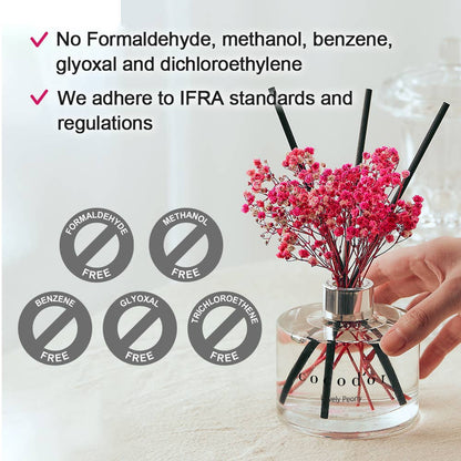 Cocodor Flower Diffuser 120ml (4.0oz) Rose Perfume Fragrance