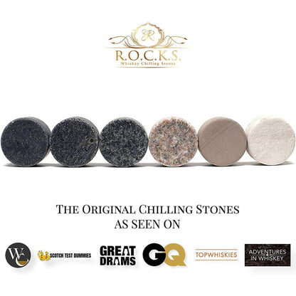 The Original Rocks Whiskey Chilling Stones