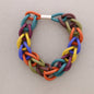 Rubber Link Choker: Multicolored