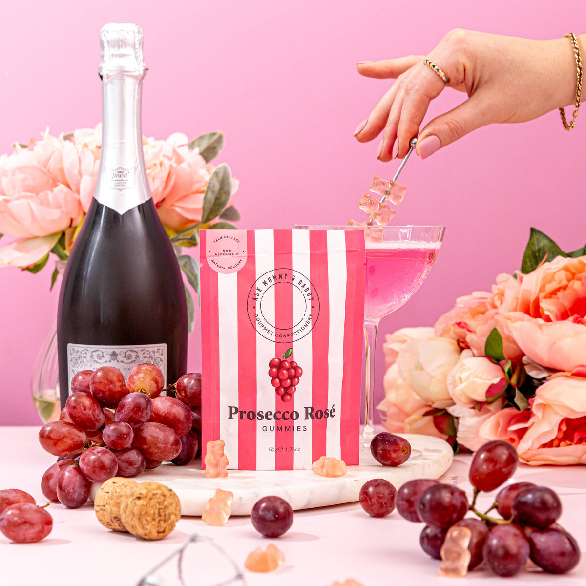 Prosecco Rose Gummies (50g)