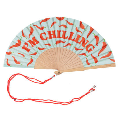 I'm Chilling Hand Fan