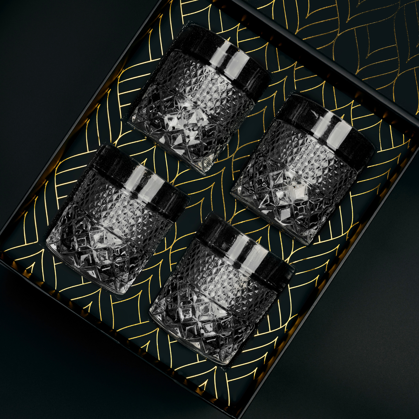The Privilege Collection - Admiral Whiskey Glasses Gift Set