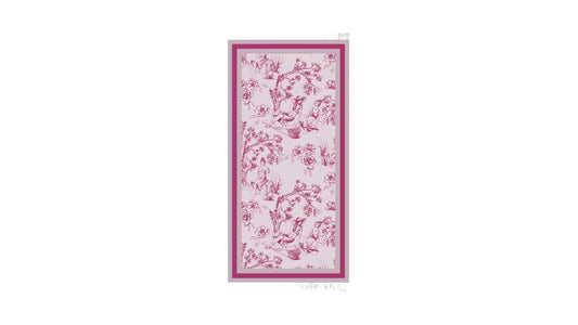 Beach Towel Toile de Jouy