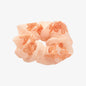 Peachy Flower Scrunchie