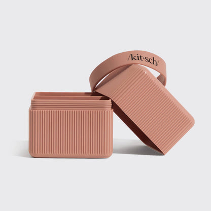 Travel Case For Shampoo Soap Bars (Rose)