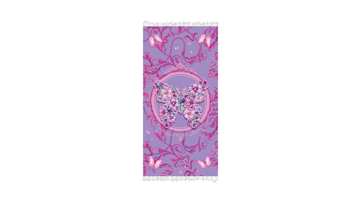 Beach Towel Butterfly