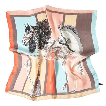 Triumph Cl‚o Small Silk Scarf - Pink