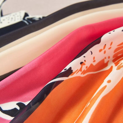 Triumph Cl‚o Small Silk Scarf - Pink