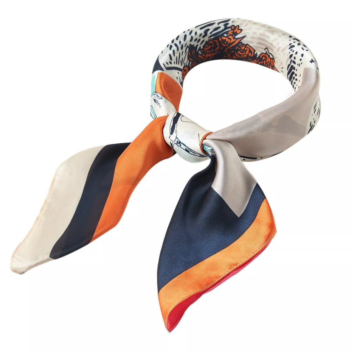 Cleo Trump Red Scarf