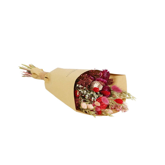 Dried Flowers Bouquet Red Allure Small