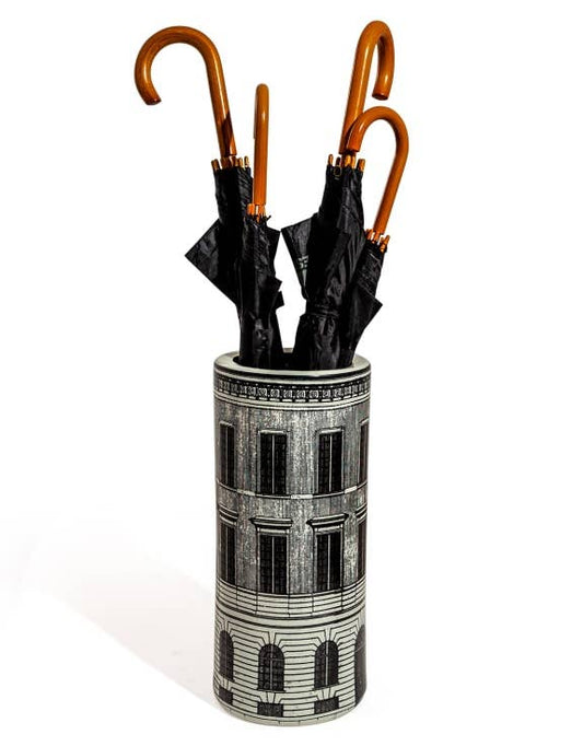 Ceramic Neoclassical Architecture Umbrella Stand