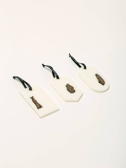 02 Vanilla Sandalwood and Musk Closet Wax Bar Freshener: Small