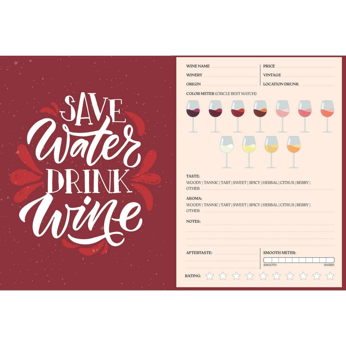 Be Fine and Drink Wine Gift Book