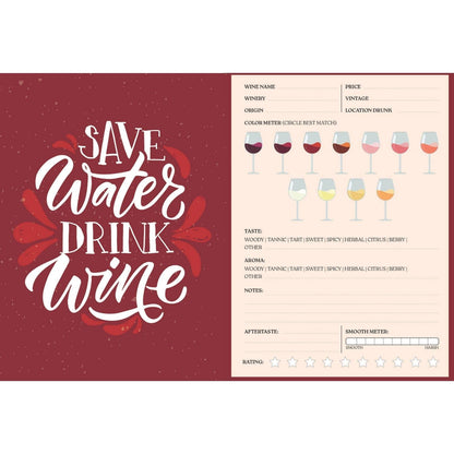 Be Fine and Drink Wine Gift Book