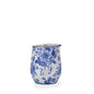 Insulated mug 250 ml Toile de Jouy pattern Blue