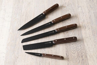 Magnetic block with 5-piece knives