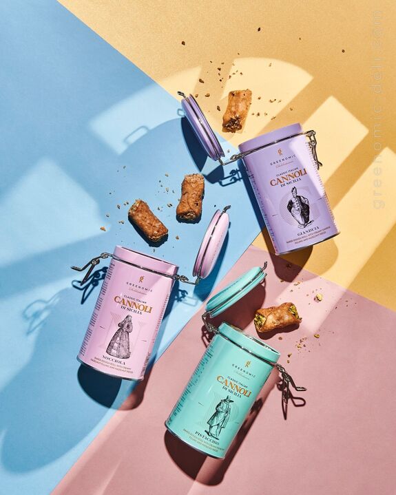 CANNOLI DI SICILIA GIANDUIA TIN