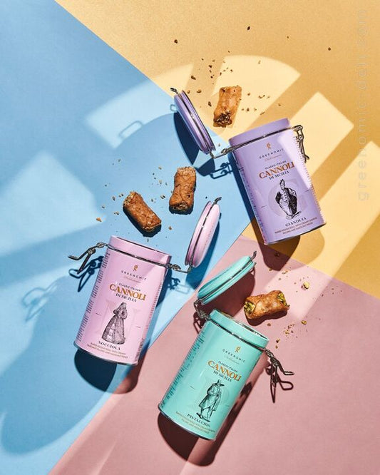 CANNOLI DI SICILIA GIANDUIA TIN