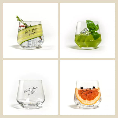 Gin Tonic Glasses Set of Two