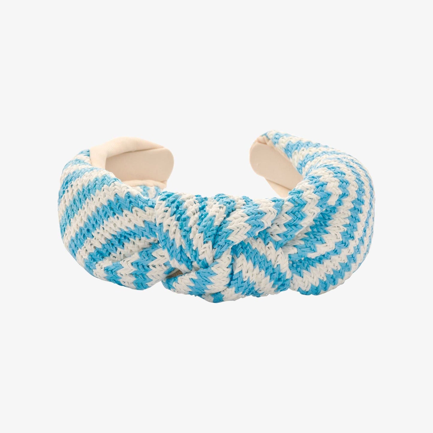 Blue with White Headband