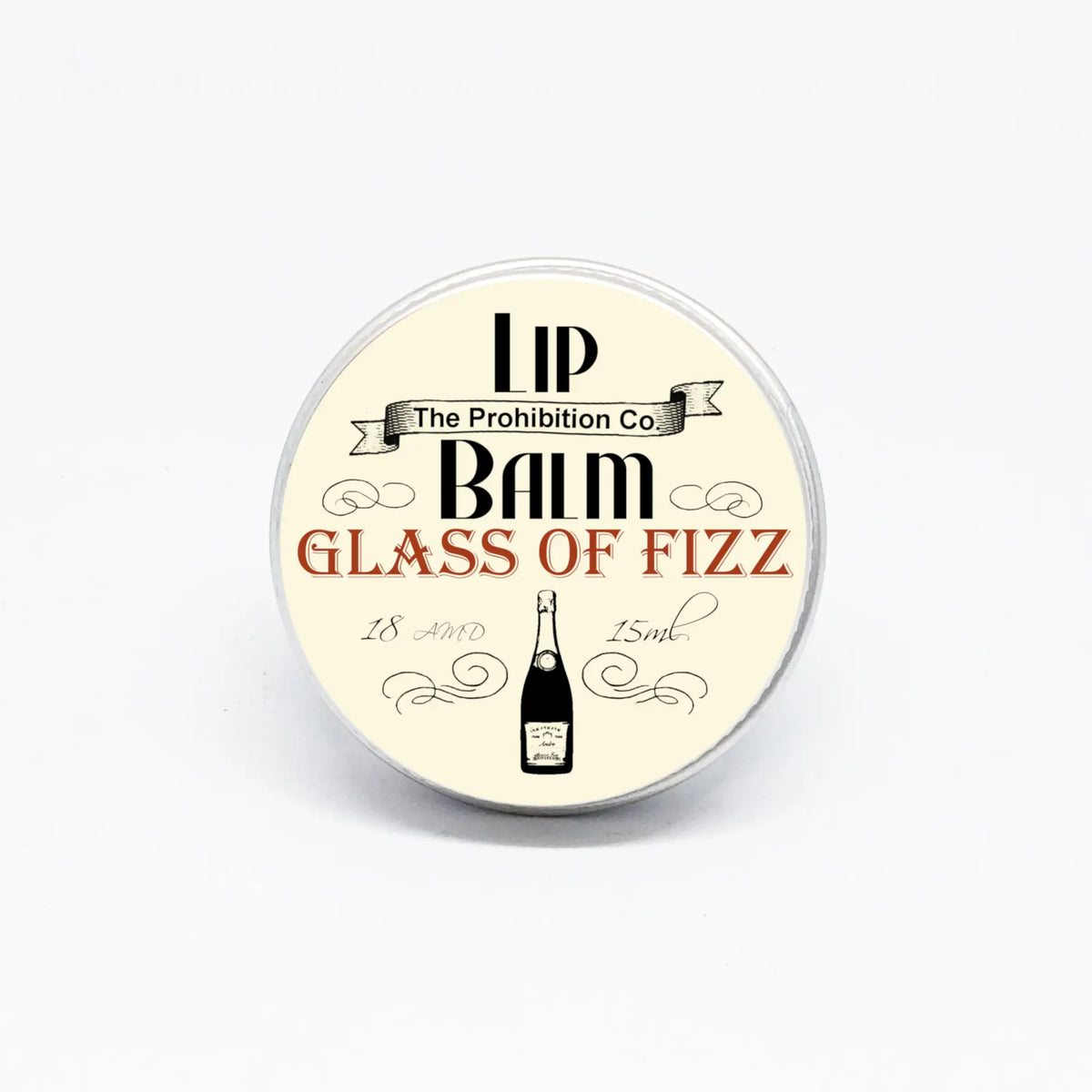 Half Ounce Lip Balm Glass Of Fizz
