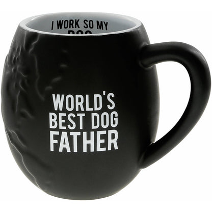 World's Best Dog Father- Embossed Mug