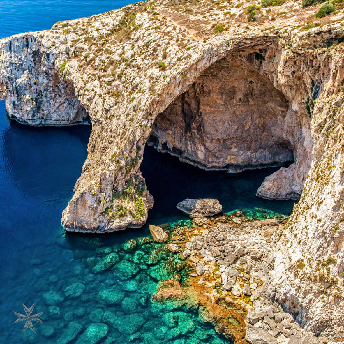 Wied Iz-Zurrieq Scene Coaster