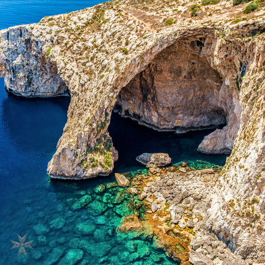 Wied Iz-Zurrieq Scene Coaster