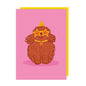 Birthday Star Dog Greeting Card