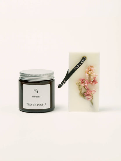 Gift Pack Candle + Wax Bar Air Freshener: 08. BIARRITZ