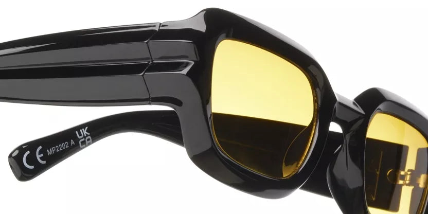 The Gothic accountant Brown Frame Sunglasses