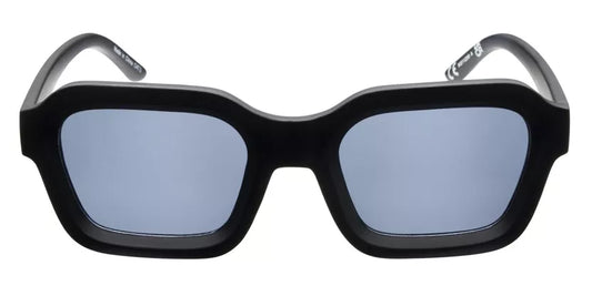 Base Runner Matt Black with Grey Lens Sunglasses