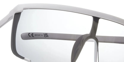 Angelina Matte White With Mirror Lens