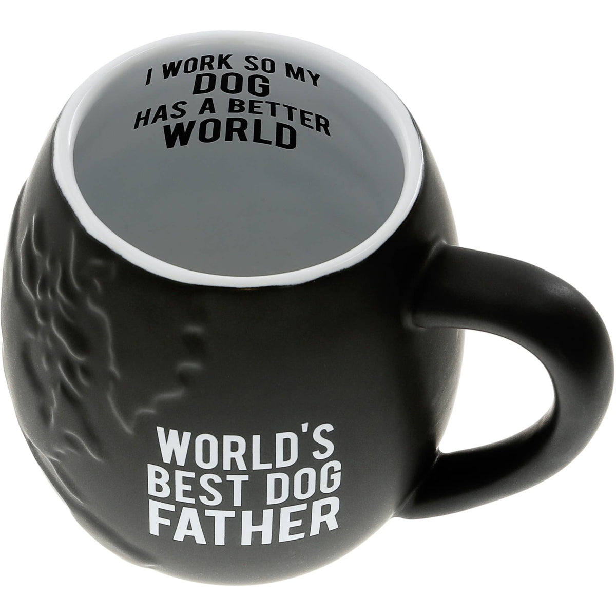 World's Best Dog Father- Embossed Mug