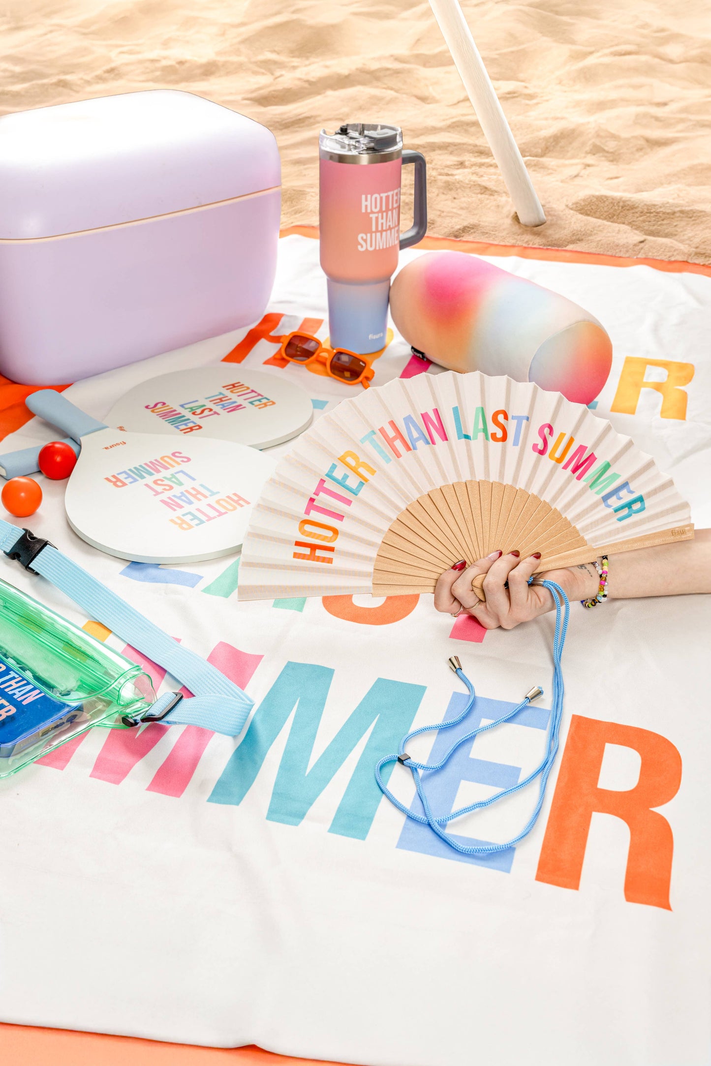 Hotter Than Last Summer Hand Fan