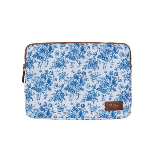 13 & 14 inch computer sleeve - Toile de Jouy