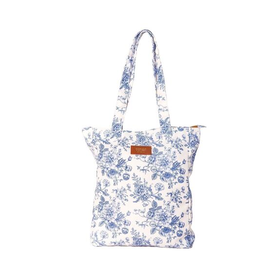 Tote bag - Toile de Jouy