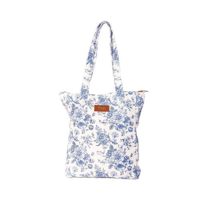 Tote bag - Toile de Jouy
