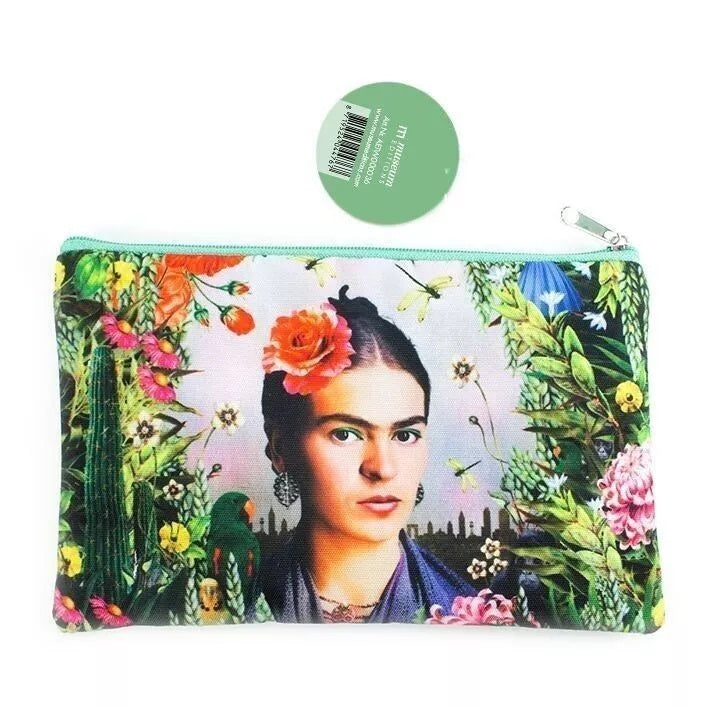 Frida Kahlo Zip Pocket